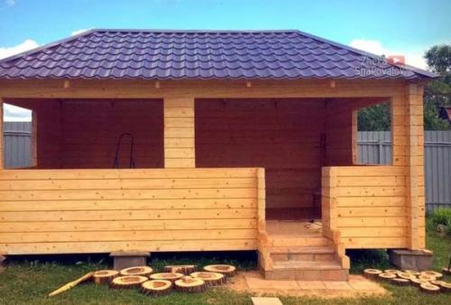 Какие особенности проектирования беседок из бруса следует учитывать для создания устойчивой конструкции. Фундамент, нижняя обвязка – шаг за шагом