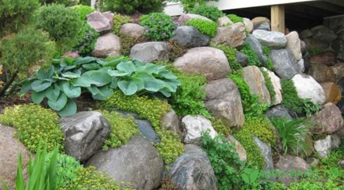 Строим альпийскую горку на даче своими руками 01