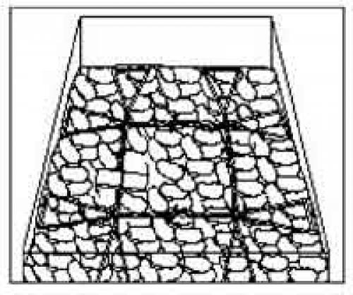 Как укладывать камни в габион. Инструкция по монтажу коробчатых габионов