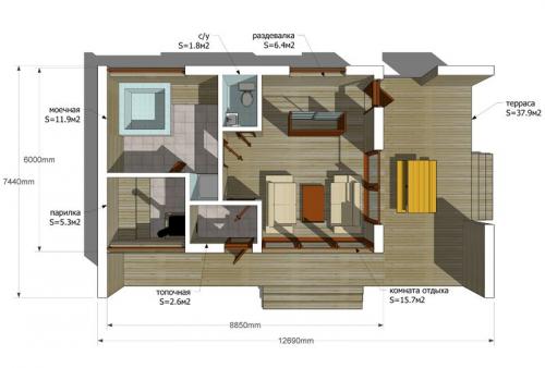 Как построить сауну своими руками. Установка печи 13 Как построить сауну своими руками. Установка печи 13