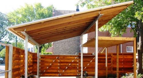 Навес для дачи своими руками. Как построить навес на даче