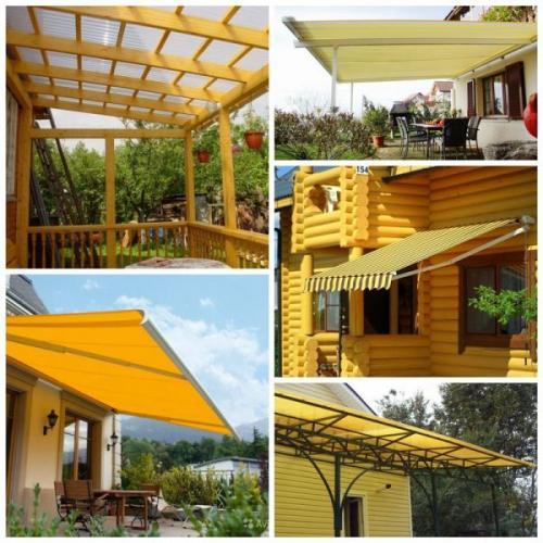 Навес для дачи своими руками. Как построить навес на даче