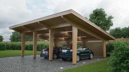 Красивые навесы во дворе. Разновидности навесов и советы по их выбору