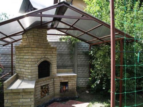 Навес для дачи своими руками. Как построить навес на даче