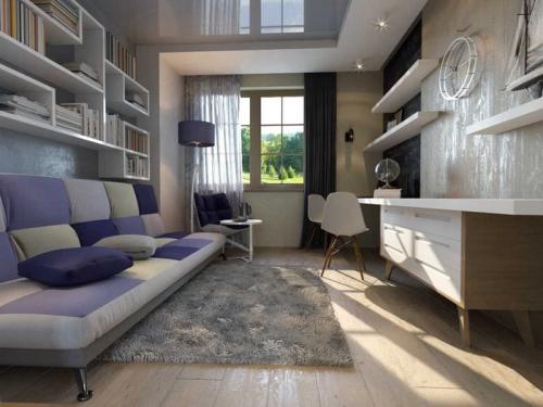 100+ идей для дома. Дизайн комнаты для молодого человека. На что обратить внимание при оформлении интерьера? 03