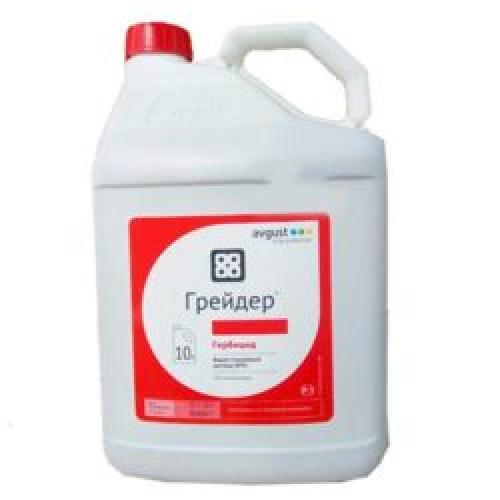 Выжигает сорняк до корней.  Avgust «Грейдер»