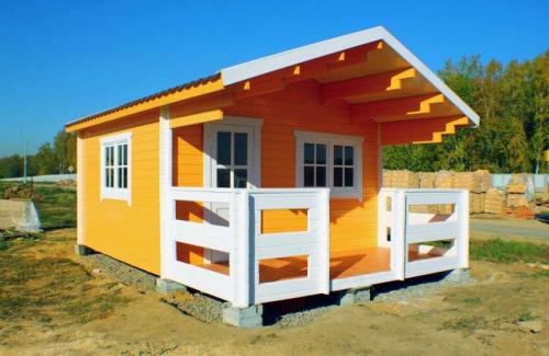 Дачный домик с верандой своими руками. Летний домик своими руками – основные этапы строительства и оформления (95 фото)