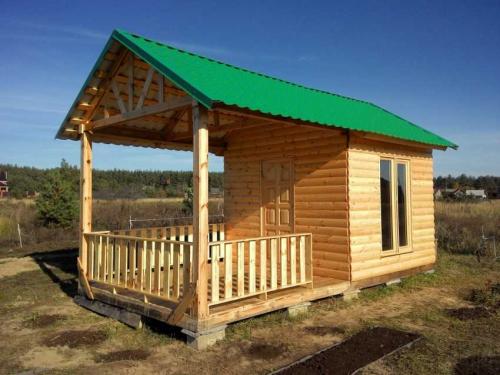 Дачный домик с верандой своими руками. Летний домик своими руками – основные этапы строительства и оформления (95 фото)