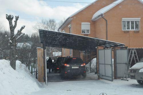 Односкатный навес из поликарбоната. Как построить односкатный навес из поликарбоната