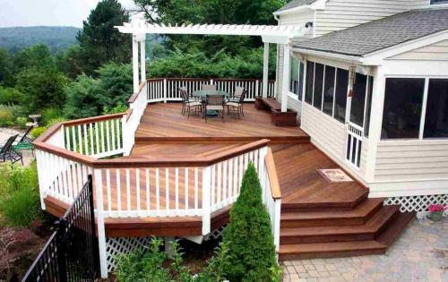 Дома с открытой террасой. Веранда, терраса – в чем отличие? 01