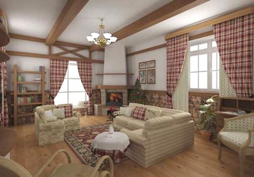 Тюль на веранду дачи. Такой разнообразный кантри