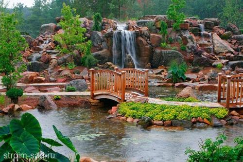 Какие преимущества использования камня в ландшафтном дизайне. Искусственный камень в ландшафтном дизайне