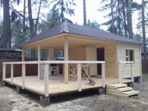 Проект каркасной бани 5х4. Проектируем самостоятельно: современные типы бань