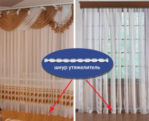 Чем утяжелить шторы в беседке. Обзор утяжетелей и выпрямителей для штор