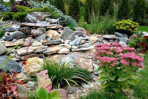 Как влияет ландшафтный камень на экологию и микроклимат сада. Природный камень и его применение в ландшафтном дизайне