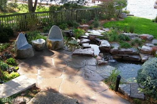 Как влияет ландшафтный камень на экологию и микроклимат сада. Природный камень и его применение в ландшафтном дизайне