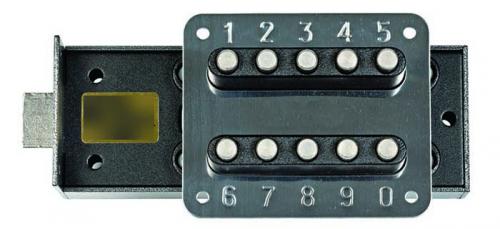 Какие типы механических кодовых замков существуют для уличных калиток. Виды кодовых замков