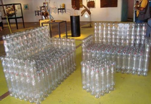 Пластиковые бутылки в хозяйстве. Мебель из подручных материалов