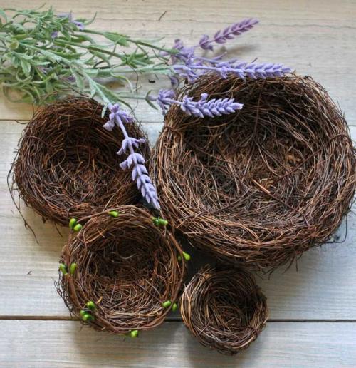 Как сделать декоративное гнездо из веток. Гнездо из веток: 135 фото и видео мастер-класс изготовления больших и маленьких птичьих гнезд