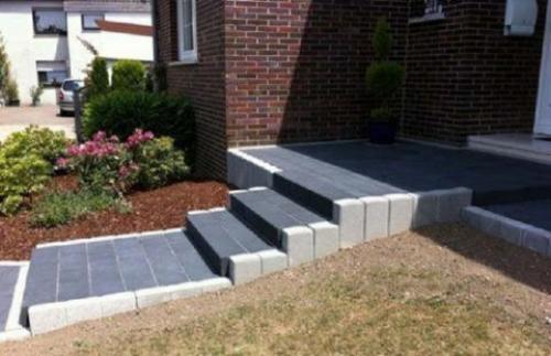 Как сделать крыльцо из шлакоблока своими руками. Крыльцо из блоков –, как сделать?