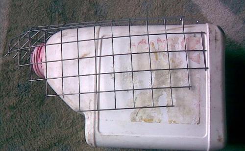 Поделки для дачи аист. Скульптура из пластиковых бутылок и фанеры 07