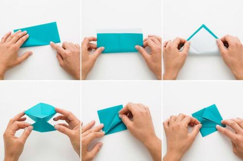 Как сделать аиста своими руками из бумаги. Мобиль для детской