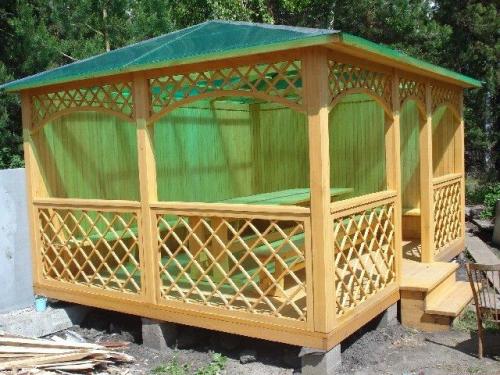 Как сделать беседку своими руками. Решетчатые беседки 02 Как сделать беседку своими руками. Решетчатые беседки 02