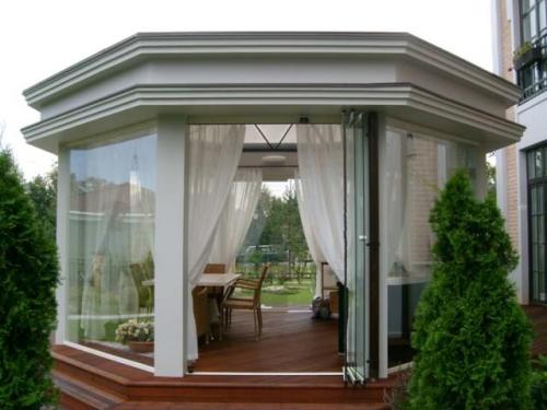 Всесезонная беседка своими руками. Какой должна быть зимняя беседка для дачи