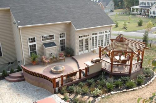 Простая беседка из дерева своими руками. Чертежи и размеры беседки из дерева