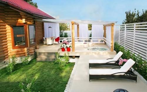 Как сделать идеальную террасу в загородном доме. Смотрите видео: Дизайн террасы в загородном доме