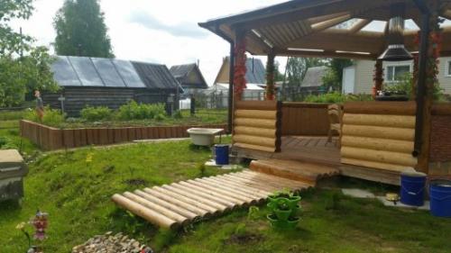 Проект беседки с мангалом и казаном. Беседки с мангалом — 20 проектов инструкций по постройке