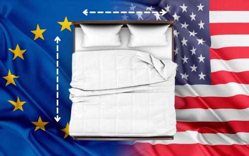 Размеры двуспальной кровати. Размеры просторной кровати