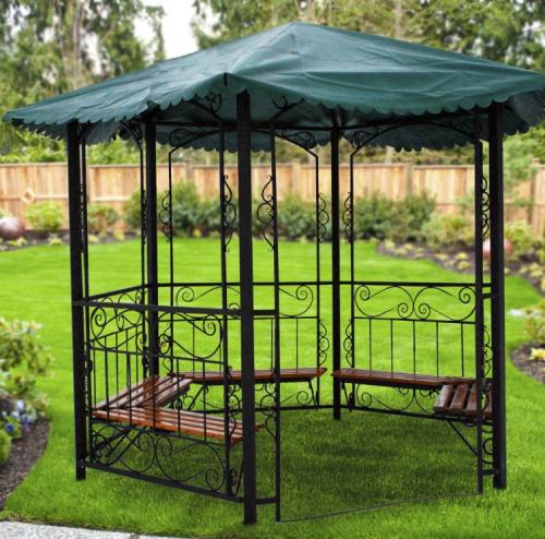 Как выбрать кованую беседку с крышей в соответствии с дизайном участка. Кованые беседки — 150 фото эксклюзивного дизайна. Смотрите обзор лучших кованых беседок для дачи