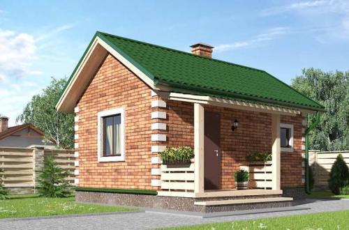 Проекты банных комплексов из кирпича. Баня из кирпича: 100 фото проектов и лучших вариантов планировок. Особенности конструкции и все этапы строительства