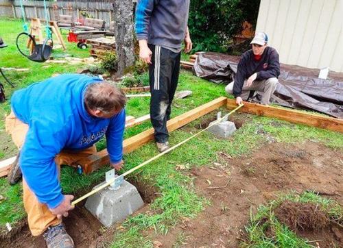 Терраса своими руками из досок. Деревянная терраса своими руками