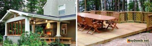 Как построить террасу своими руками. Рекомендации по планированию веранды 06