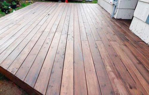 Терраса своими руками из досок. Деревянная терраса своими руками