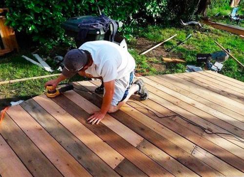 Терраса своими руками из досок. Деревянная терраса своими руками