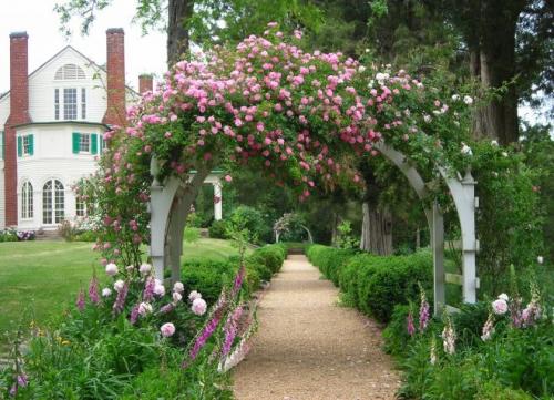 Садовая арка для вьющихся растений: мастер-класс по изготовлению 19 Садовая арка для вьющихся растений: мастер-класс по изготовлению 19