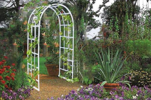 Какие материалы нужны для изготовления садовой арки из пластиковых труб. Как сделать арку из пластиковых труб в саду