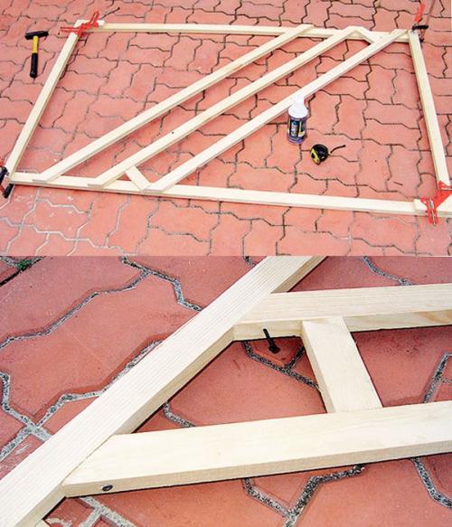 Шпалера деревянная своими руками. Деревянная шпалера своими руками