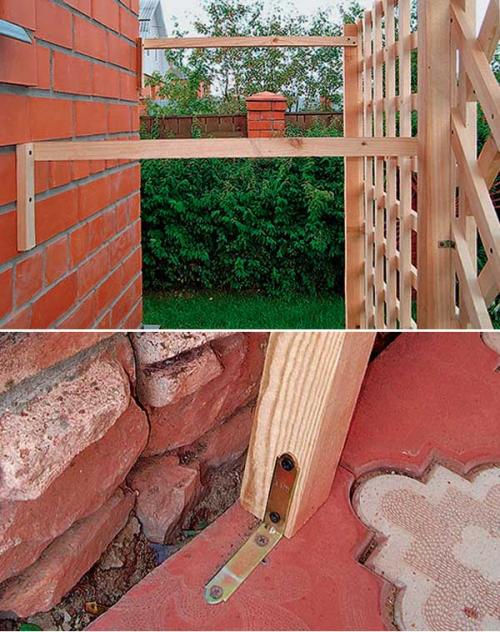 Шпалера деревянная своими руками. Деревянная шпалера своими руками