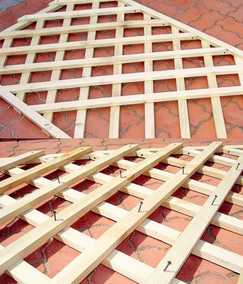 Шпалера деревянная своими руками. Деревянная шпалера своими руками