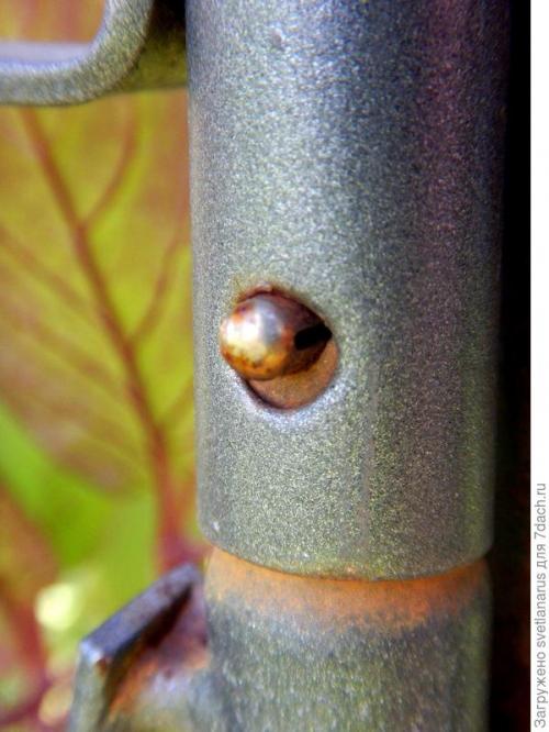 Как закрепить арку в земле, чтобы она не опрокинулась. Арка садовая