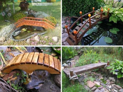 Мостик через канаву на даче. Оценим садовые мостики по форме и назначению