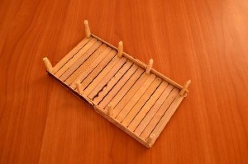 Мостик своими руками поделка. Как сделать поделку деревянный мостик?