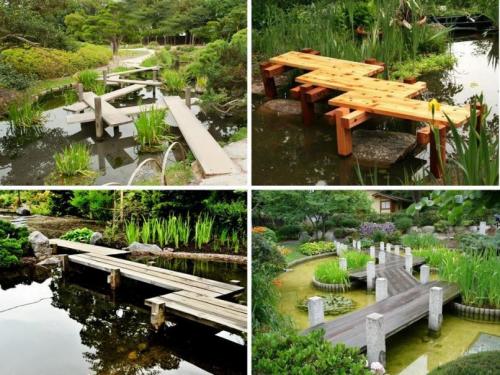 Мостик через канаву на даче. Оценим садовые мостики по форме и назначению