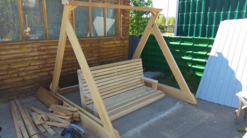 Качели на даче своими руками. Качели на дачу своими руками