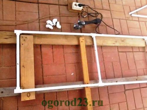 Какие пластиковые трубы лучше всего подходят для изготовления садовой арки. Арка для цветов из пластиковых труб, описание процесса изготовления