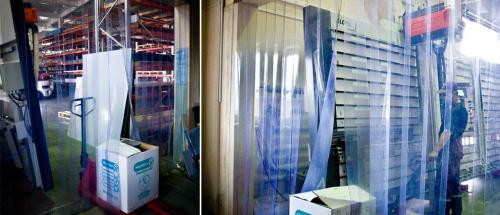 Что такое морозоустойчивые шторы ПВХ. Особенности завес ПВХ